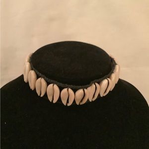 African Cowrie Shell Choker
